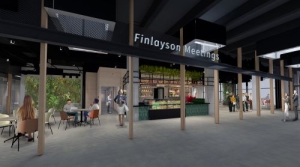 Tampereen tapahtumapalvelut täydentyvät: Finlaysonin alueelle rakentuu uusi kokous- ja tapahtumakeskus Finlayson Meetings