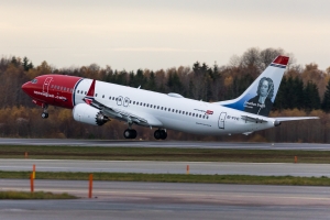 Norwegianin Boeing 737 MAX 8.